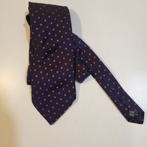 BRAVO Tankers Navy and red 100% Silk tie